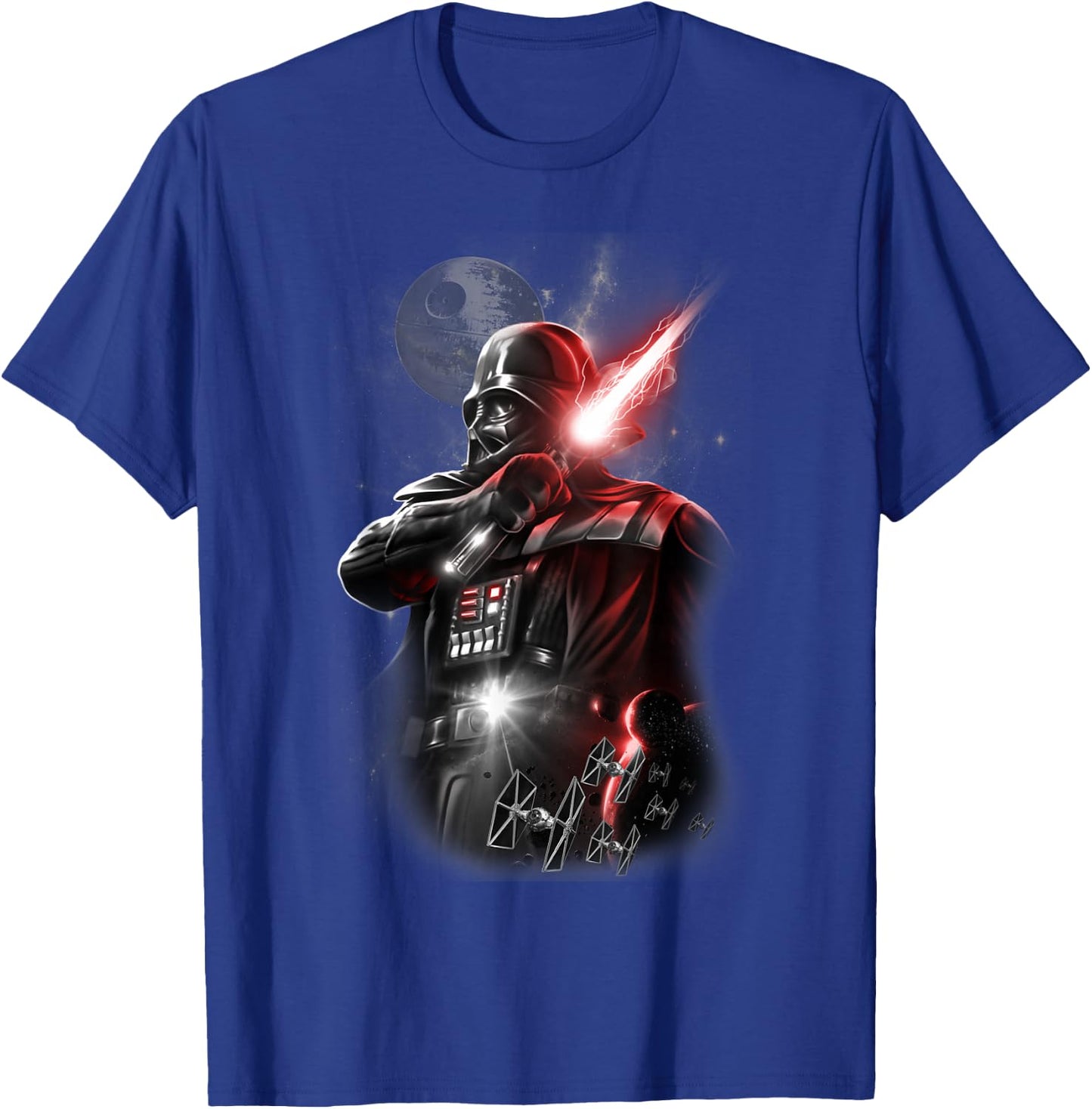 Star Wars Darth Vader Lightsaber Portrait T-Shirt - T-Shirt | Royal