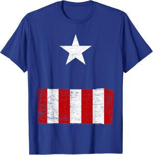 Marvel Captain America Halloween Costume T-Shirt - T-Shirt | Royal