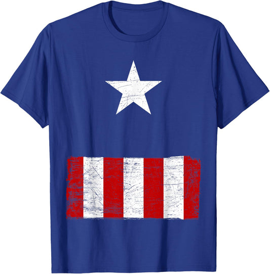 Marvel Captain America Halloween Costume T-Shirt - T-Shirt | Royal