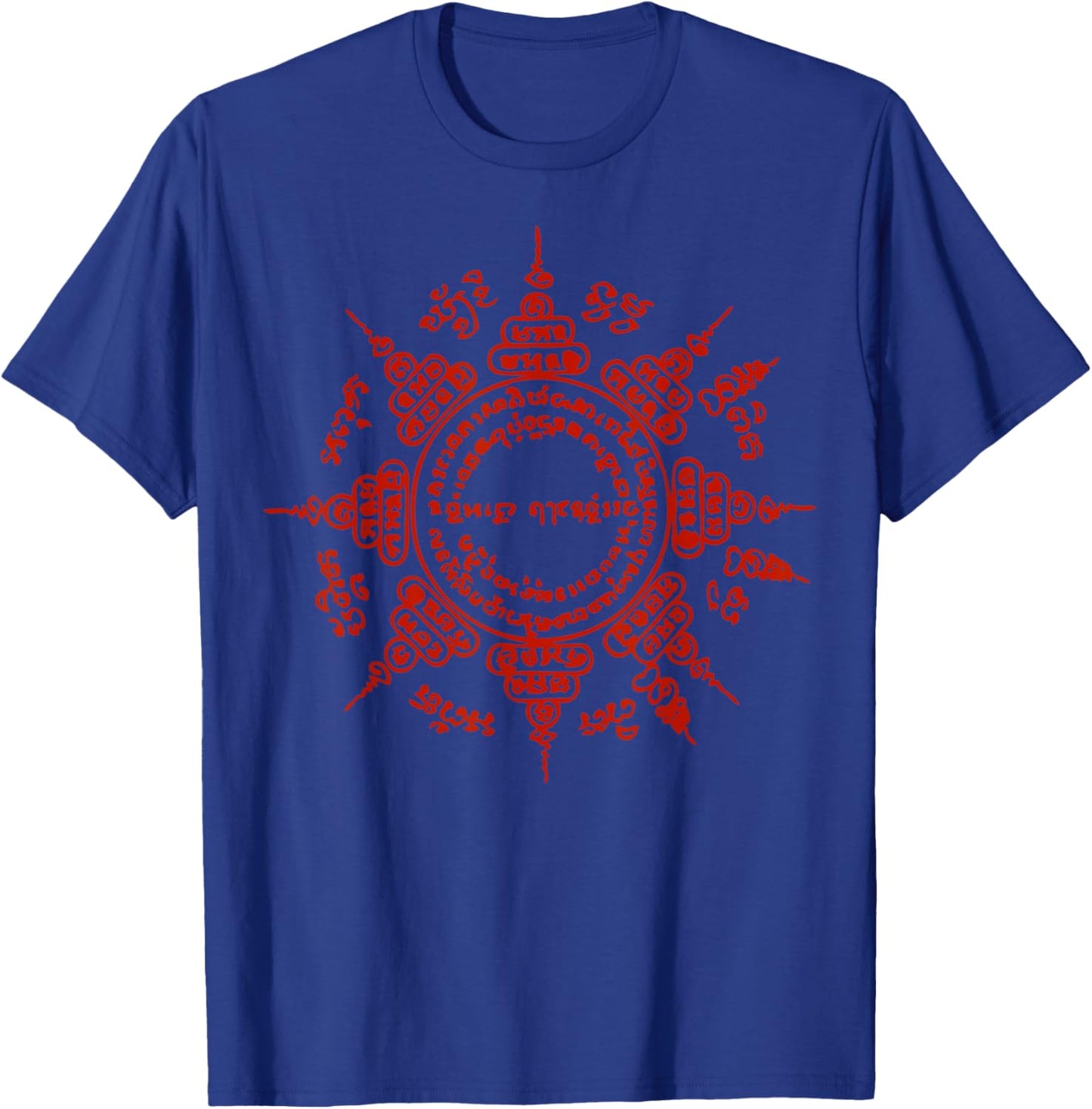 Sak Yant Tattoo Thailand Paed Tidt 8 Directions Yantra BKK T-Shirt - T-Shirt | Royal