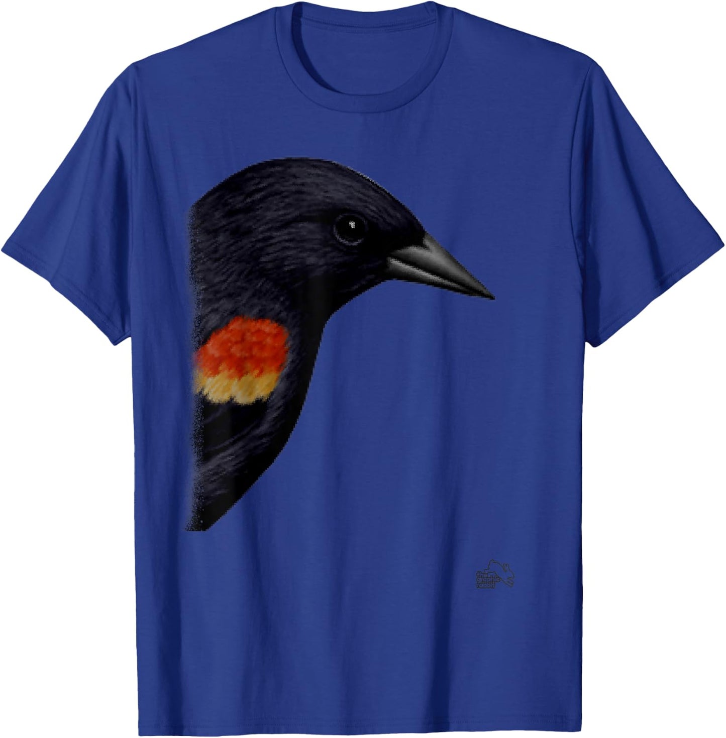 Red Winged Black Bird T-Shirt - T-Shirt | Royal