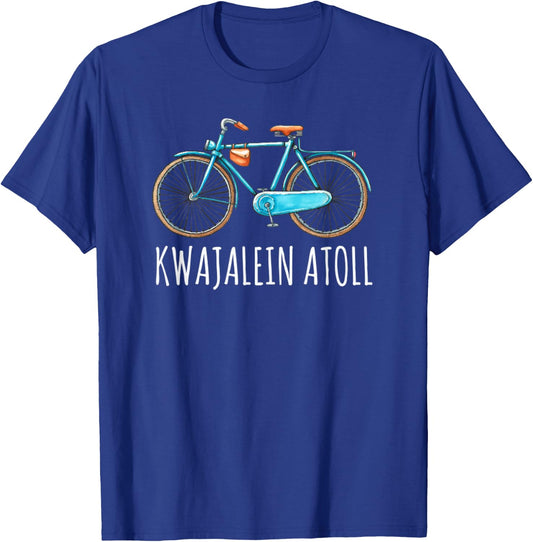 Kwajalein Atoll Shirt Marshall Islands Bicycle Bike T-Shirt - T-Shirt | Royal