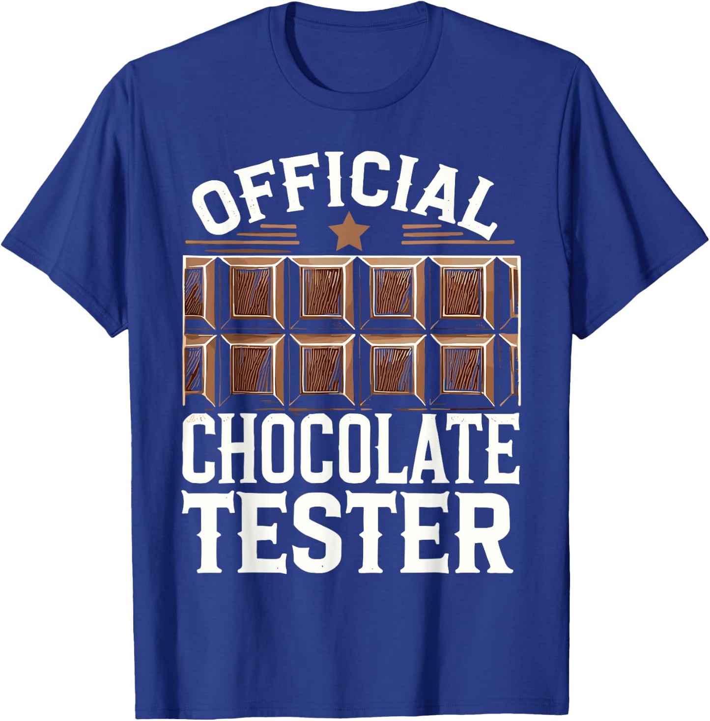 Official Chocolate Tester T-Shirt - T-Shirt | Royal