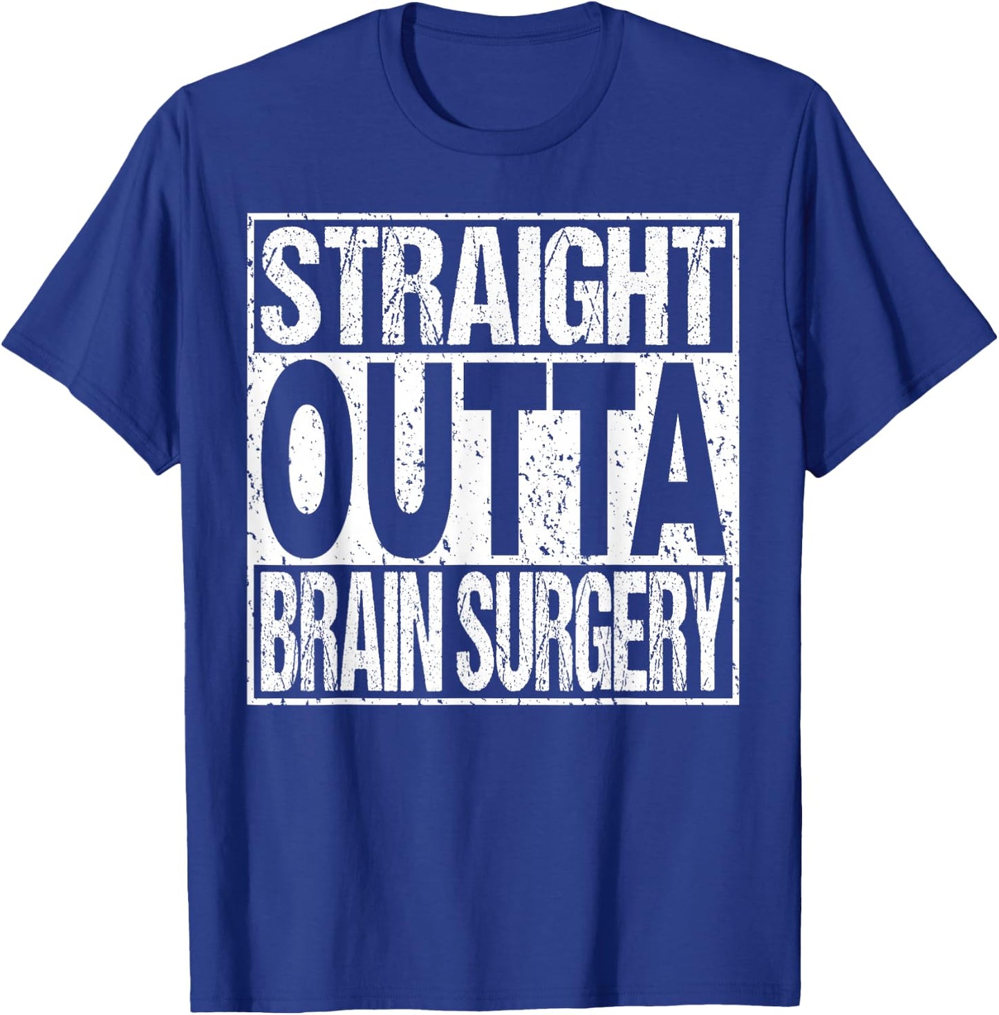 BRAIN SURGERY Funny Survivor Post Tumor Recovery Gift T-Shirt - T-Shirt | Royal