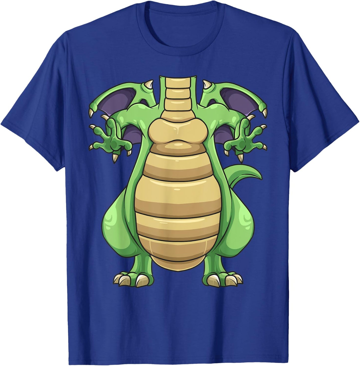 Cool Headless Dragon Halloween Costume | Funny Lazy DIY Gift T-Shirt - T-Shirt | Royal