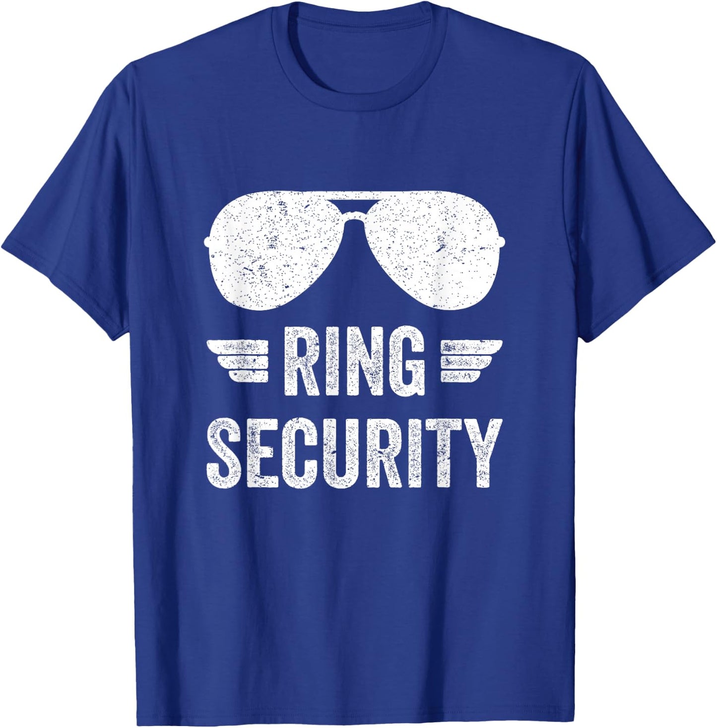 Ring Security Funny for Ring Bearer Boys Youth Men T-Shirt - T-Shirt | Royal