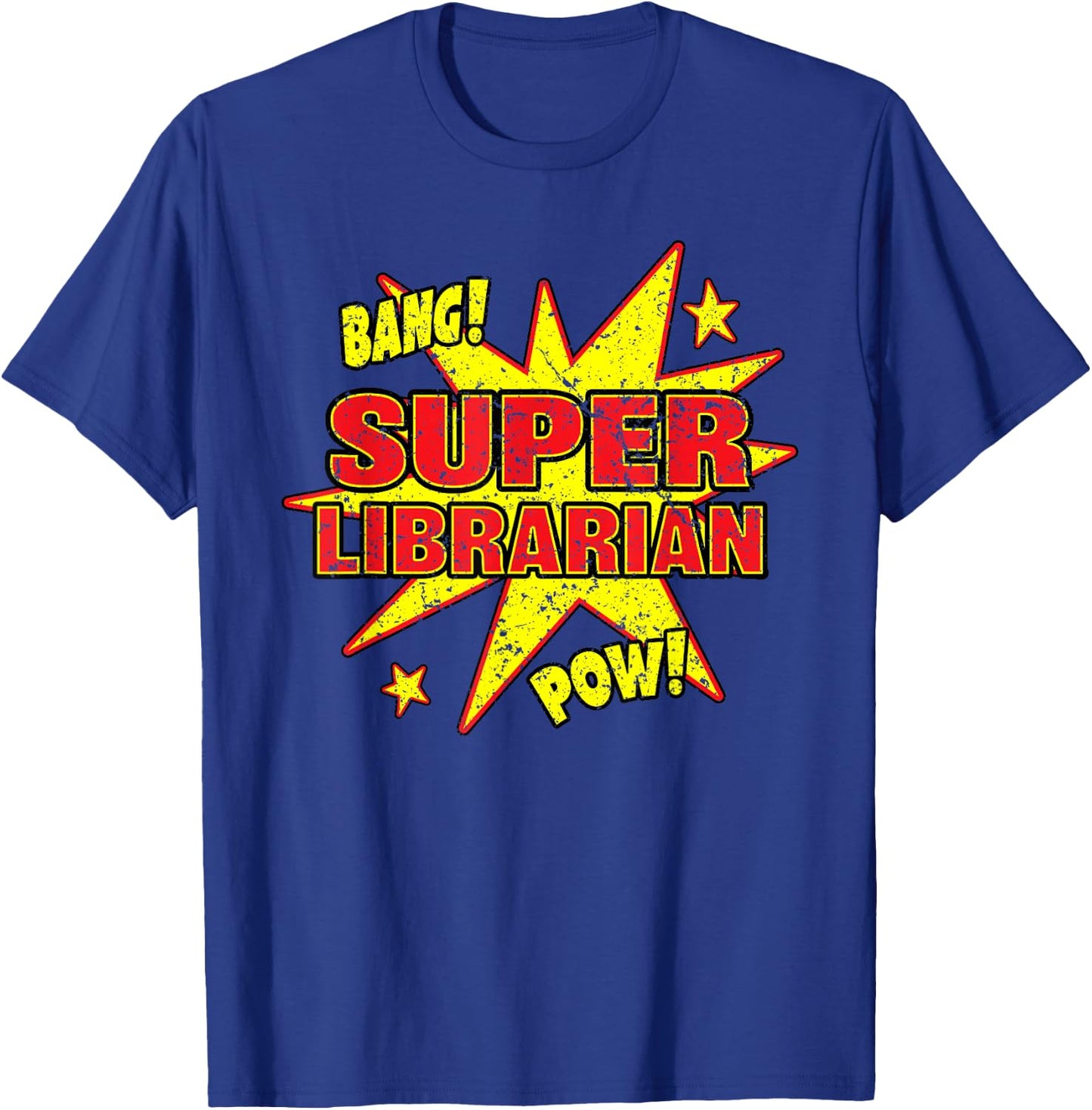 Super Librarian Super Power Public Library T-Shirt - T-Shirt | Royal