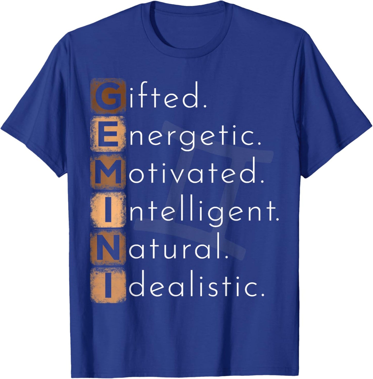 Gemini Zodiac Sign Women Kids Gemini Birthday Funny T-Shirt - T-Shirt | Royal