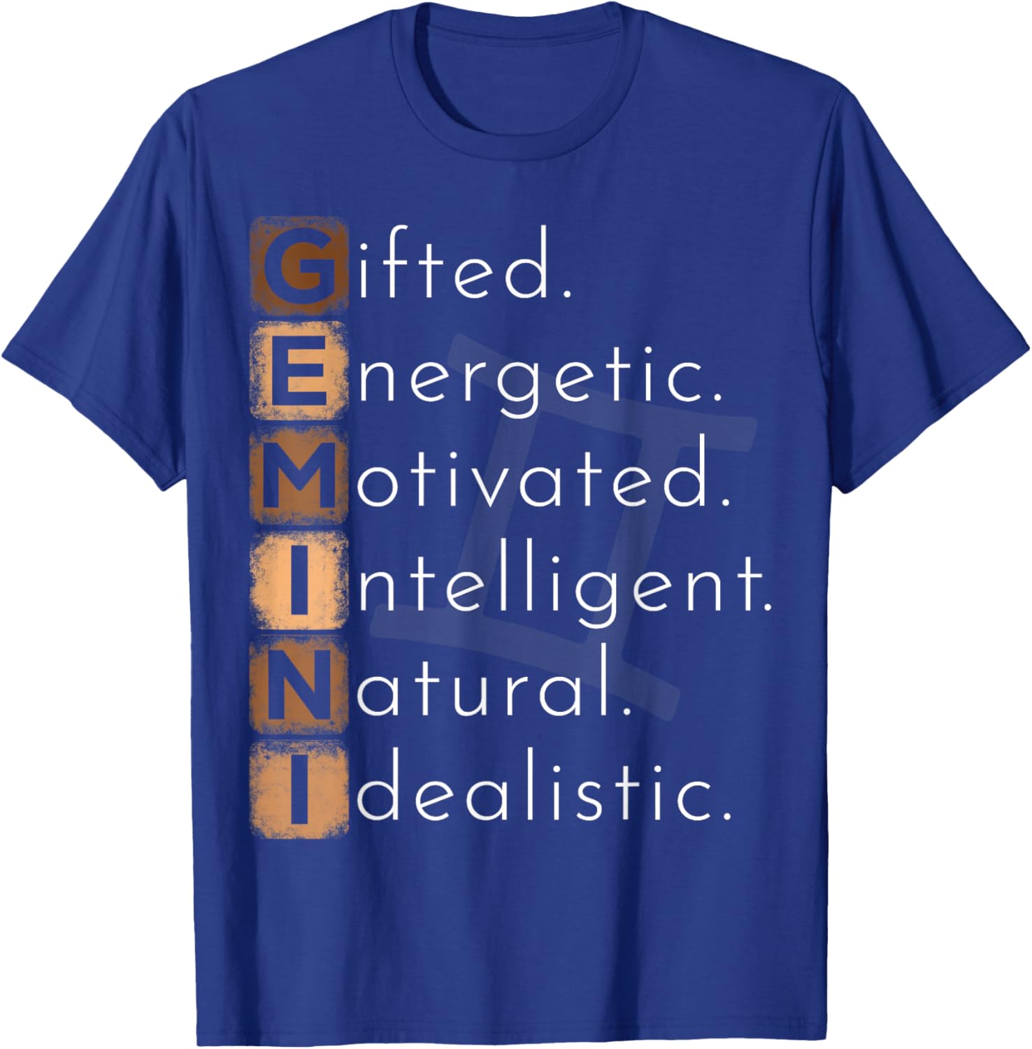 Gemini Zodiac Sign Women Kids Gemini Birthday Funny T-Shirt - T-Shirt | Royal