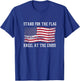 Stand for the flag and kneel for the Cross T-Shirt - T-Shirt | Royal