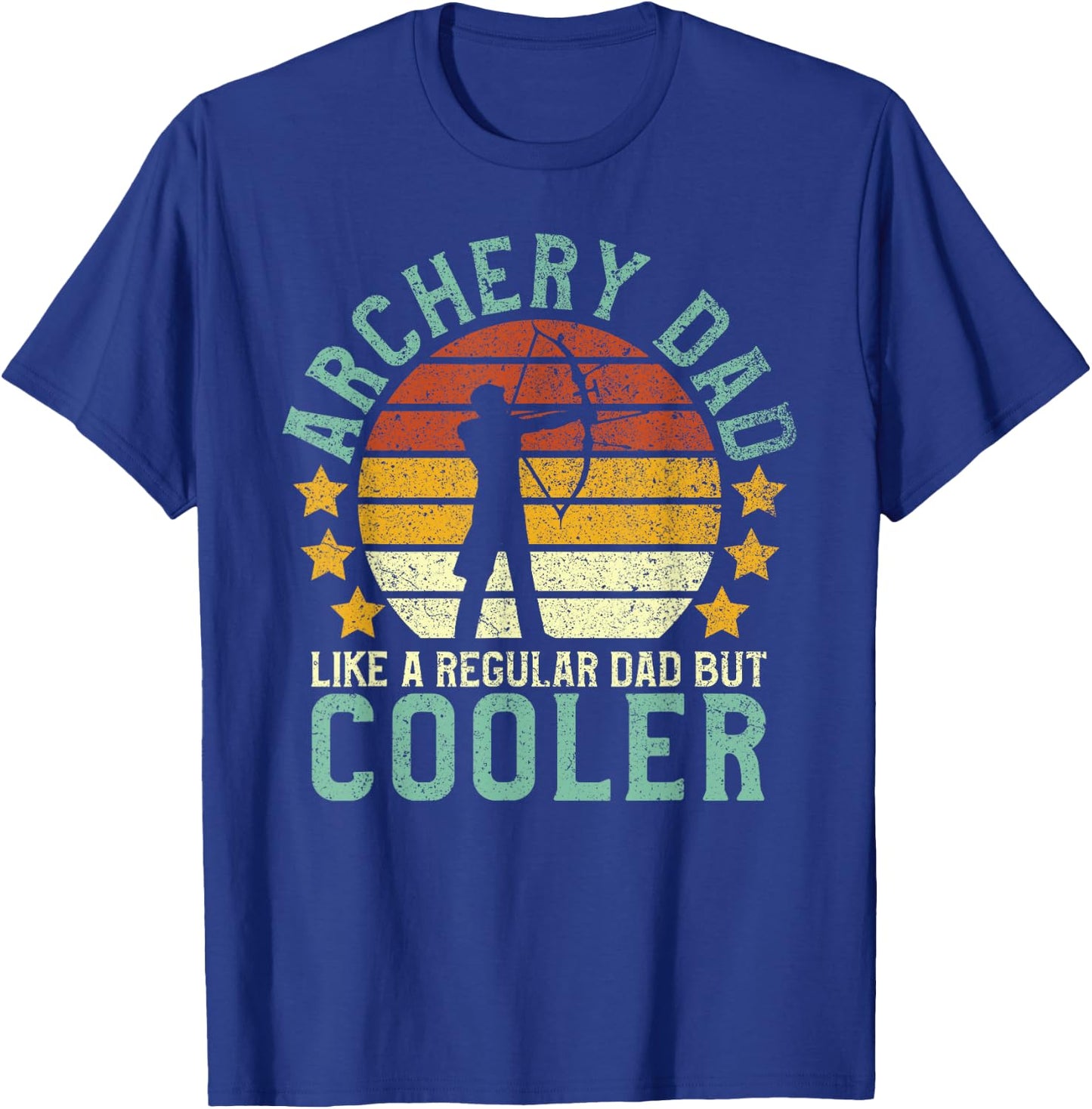 Archery Dad | Funny Father's Day Gift Archers Archers T-Shirt - T-Shirt | Royal