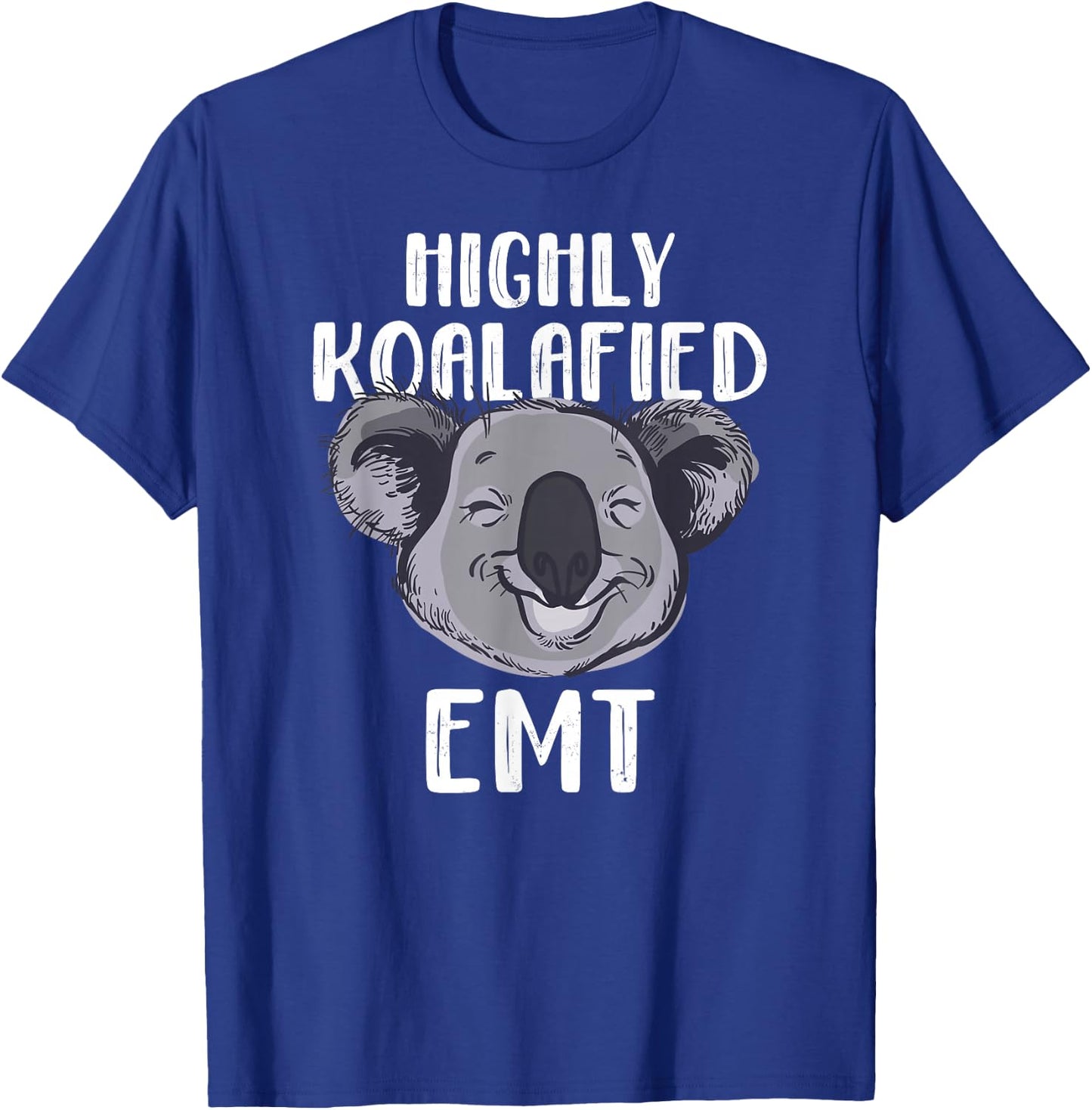 Funny EMT Koala Bear Shirt And Men T-Shirt - T-Shirt | Royal
