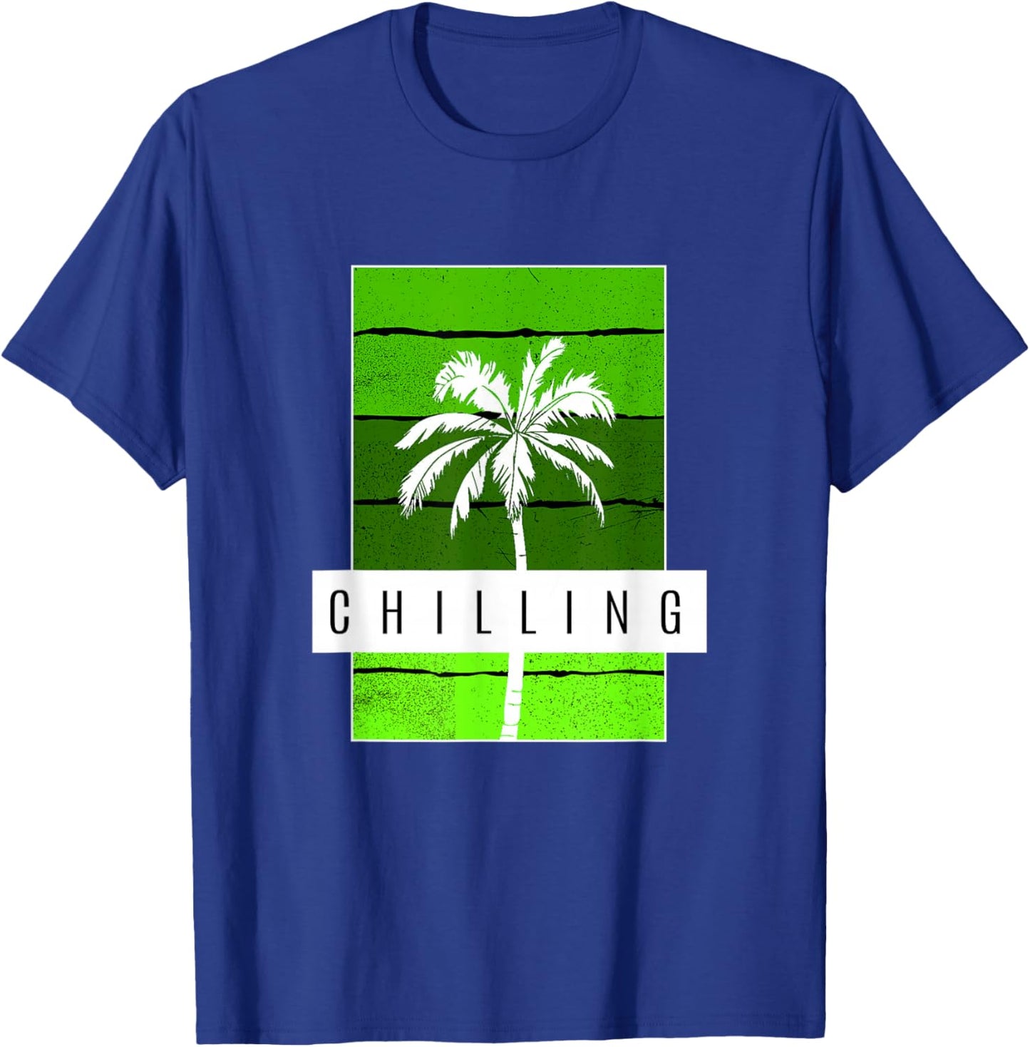 Green Chilling Green Graphic T-Shirt - T-Shirt | Royal