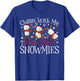 Chillin' With My Head Start Snowmies Teacher Christmas Kids T-Shirt - T-Shirt | Royal