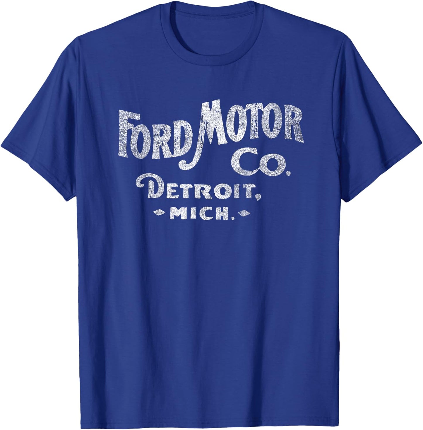 Ford Motor Co. Detroit Michigan Small T-Shirt - T-Shirt | Royal