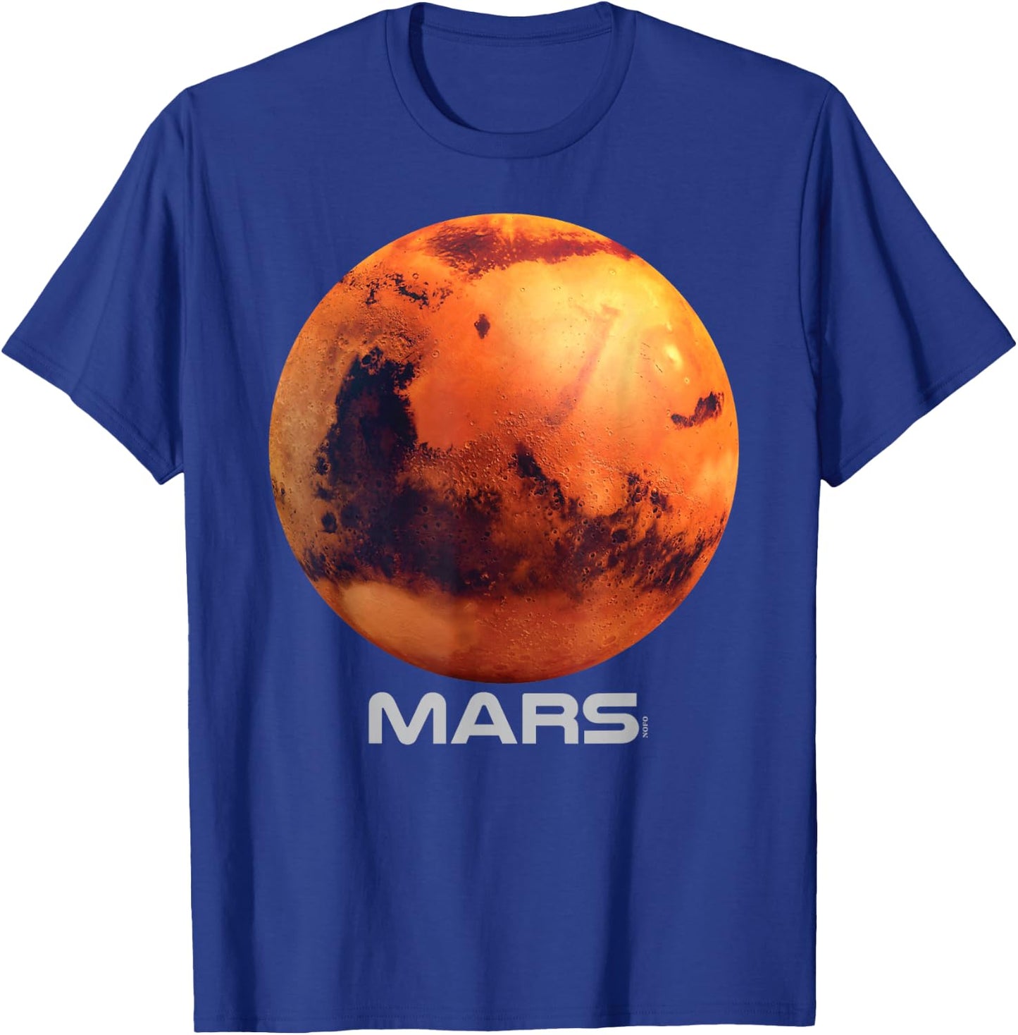 Mars Shirt, Solar System Planet T-Shirt - T-Shirt | Royal