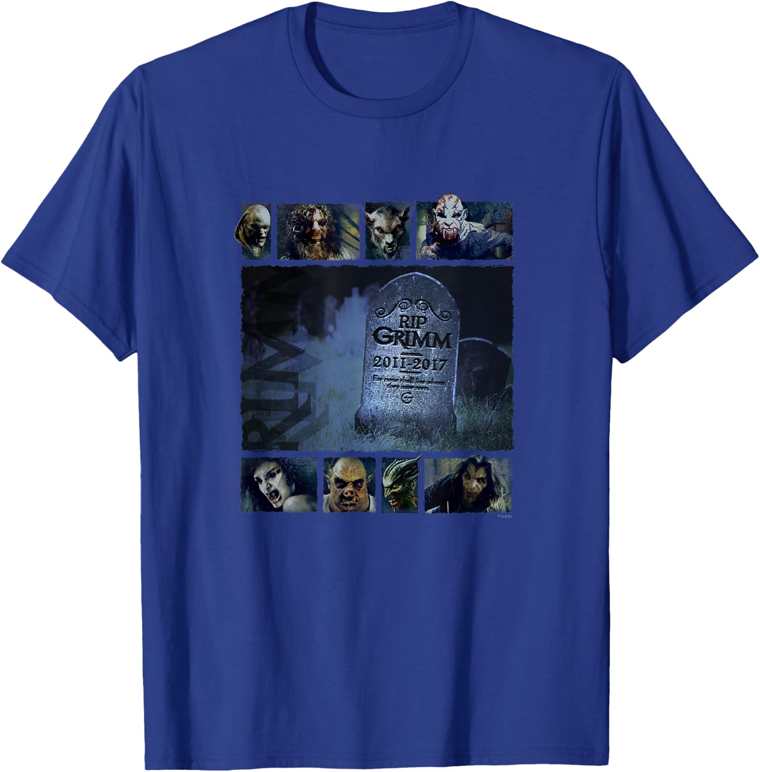 Grimm Rest In Peace Comfortable - Official T-Shirt - T-Shirt | Royal