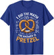 Food Lovers I Did The Math Answer Is Pretzel T-Shirt - T-Shirt | Royal