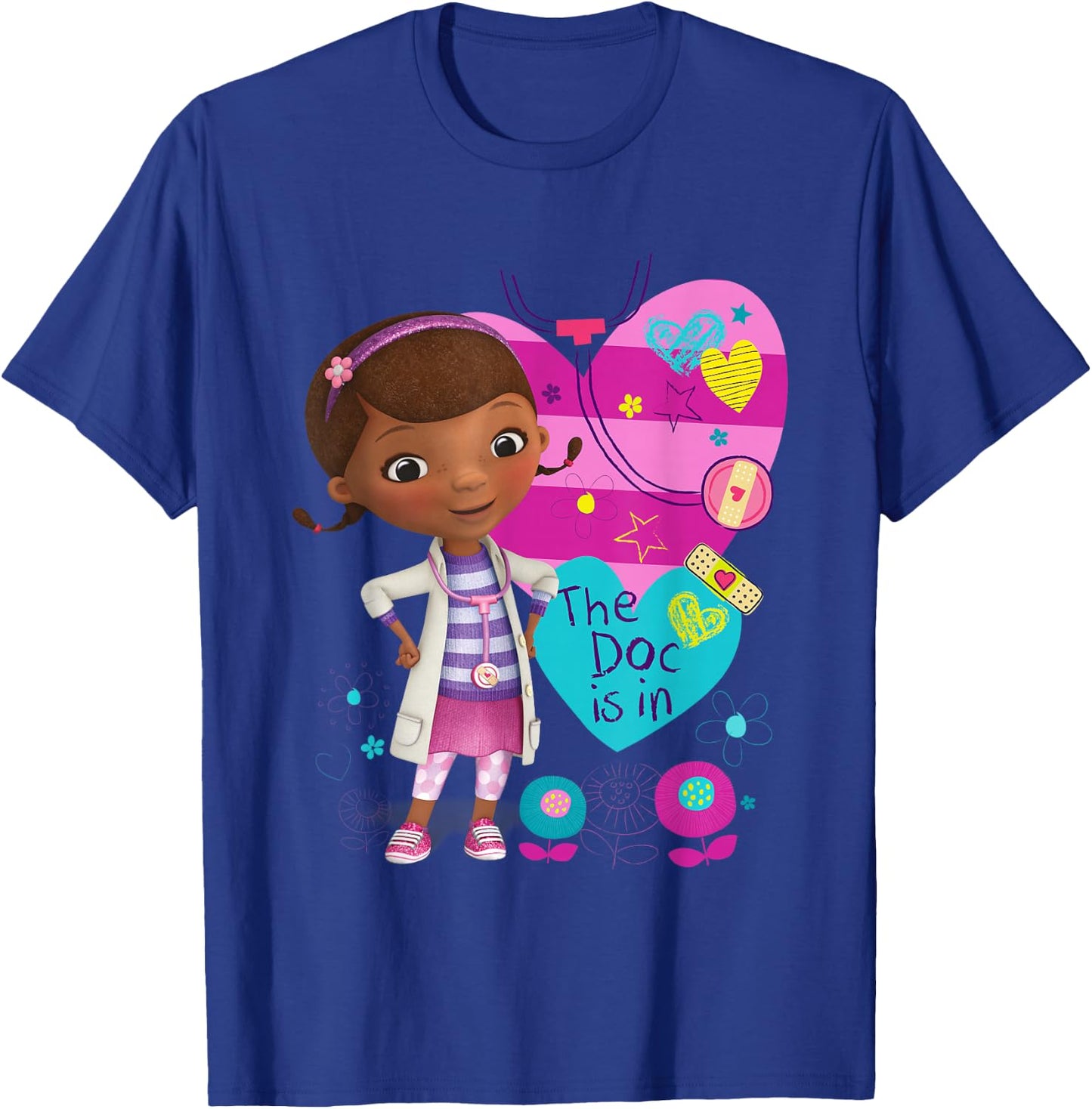Disney - Doc McStuffins the doc is in T-Shirt - T-Shirt | Royal