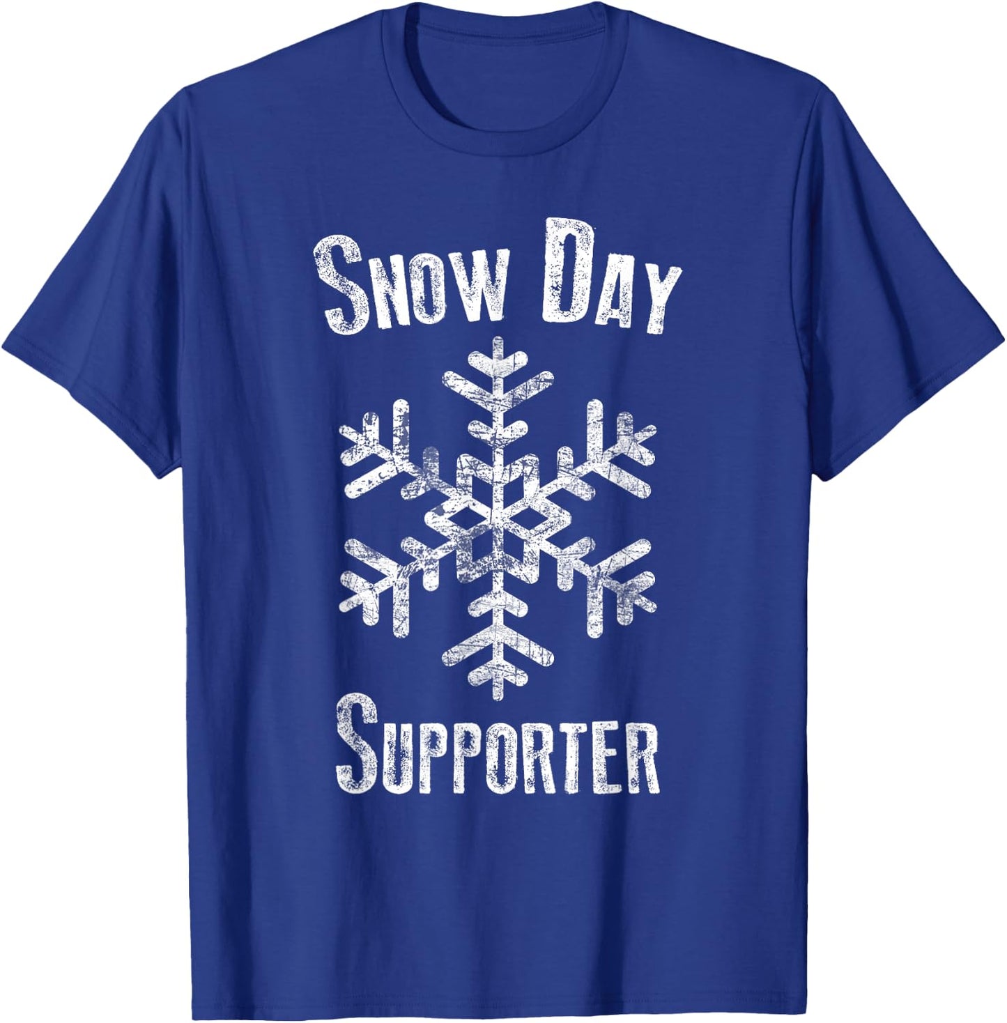 Snow day supporter T-Shirt - T-Shirt | Royal