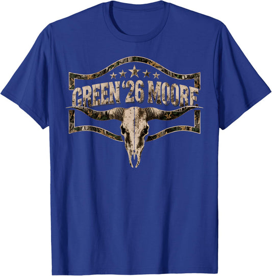 Vintage Green 26 Moore Classic Gift Women Kids T-Shirt - T-Shirt | Royal