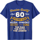 Vintage Dude The Man Myth Legend 60 Yrs 60th Birthday Shirt T-Shirt - T-Shirt | Royal