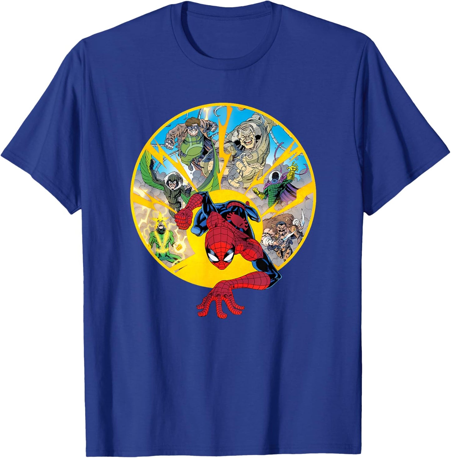 Marvel Spider-Man Sinister Six Spidey Sense Vulture T-Shirt - T-Shirt | Royal