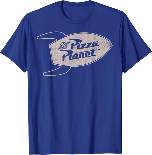 Disney Pixar Toy Story Pizza Planet Rocket Shuttle T-Shirt - T-Shirt | Royal