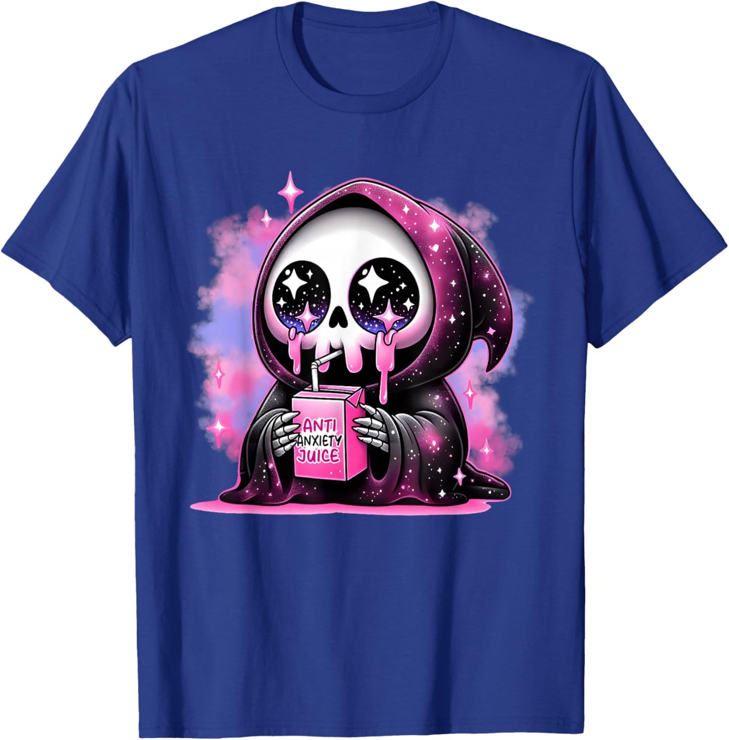 Funny Grim Reaper , Shirt or Women T-Shirt - T-Shirt | Royal