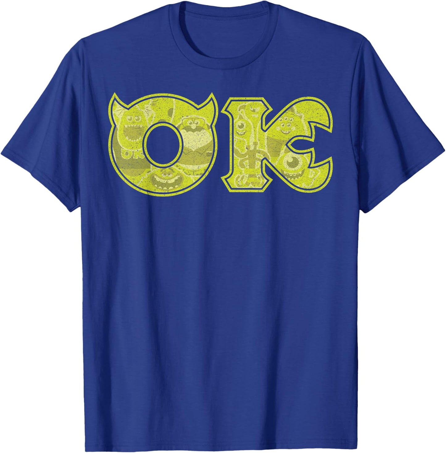 Disney Pixar Monsters University Oozma Kappa Logo Fill T-Shirt - T-Shirt | Royal