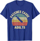 Vaccines Cause Adults Shirt Pro Vaccines T Shirt Retro T-Shirt - T-Shirt | Royal