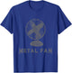 Metal Fan Funny Heavy Metal Music Small T-Shirt - T-Shirt | Royal