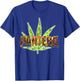 Pantera Official Vintage Leaf Logo Small T-Shirt - T-Shirt | Royal
