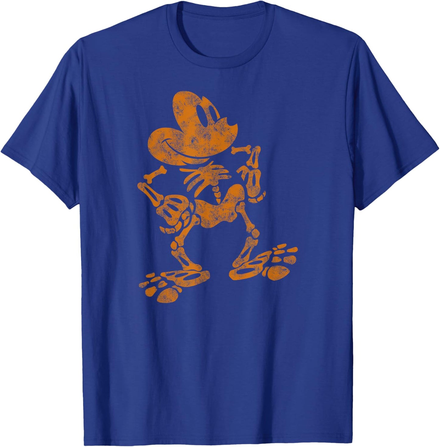 Disney Mickey Mouse Halloween Skeleton T-Shirt - T-Shirt | Royal