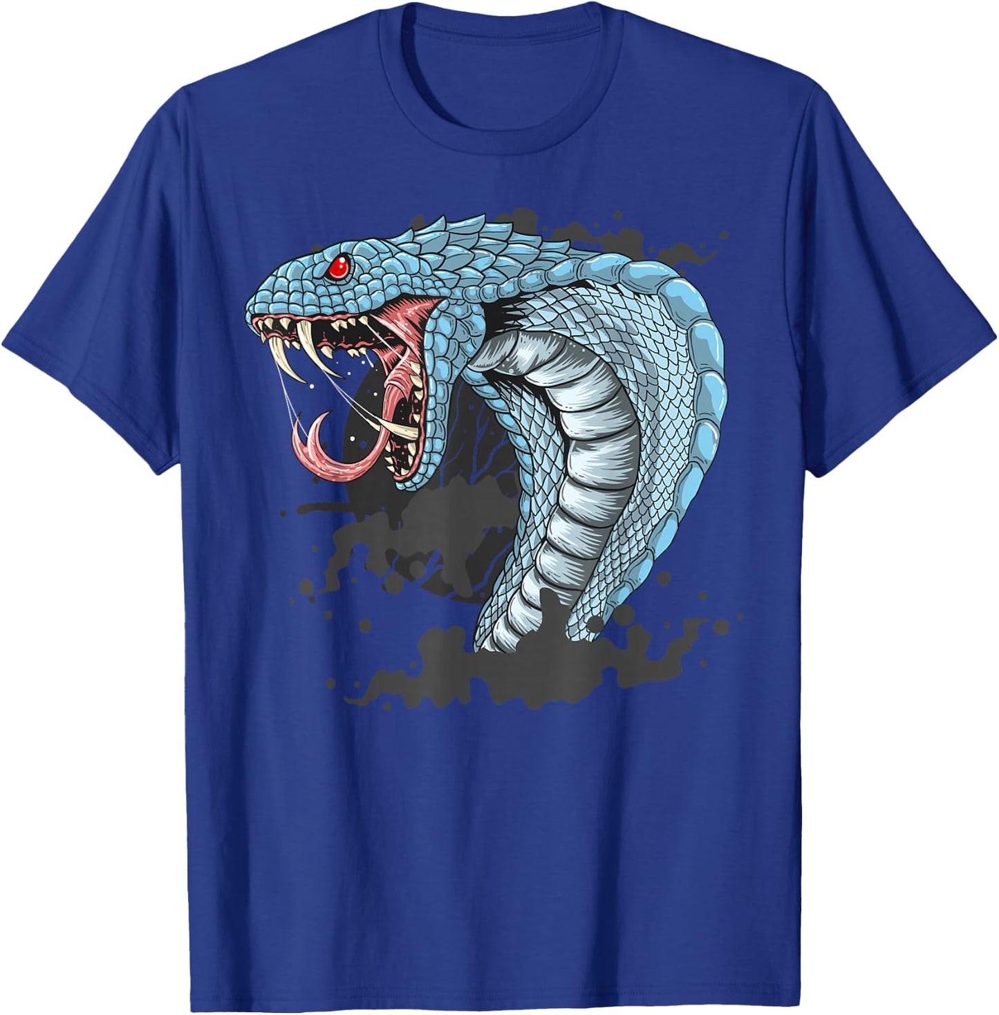 King Cobra t shirt; Snake t shirt; Cobra t shirt; T-Shirt - T-Shirt | Royal
