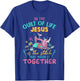 In The Quilt Of Life Jesus Is The Stitch That Holds It T-Shirt - T-Shirt | Royal