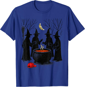 Spooky Witch Halloween Anti Trump Feminist Women Rights T-Shirt - T-Shirt | Royal