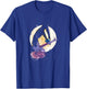 Marvel Spider-Gwen Moonlit Somersault Silhouette T-Shirt - T-Shirt | Royal