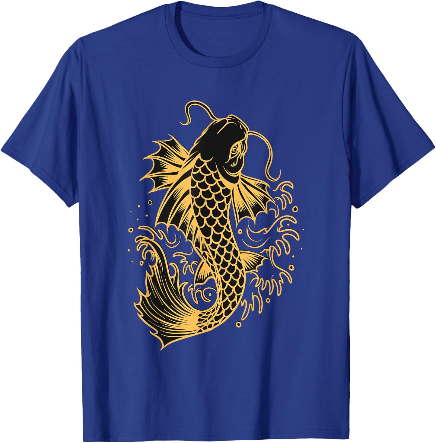 Koi Fish Japanese Asian Carp T-Shirt - T-Shirt | Royal