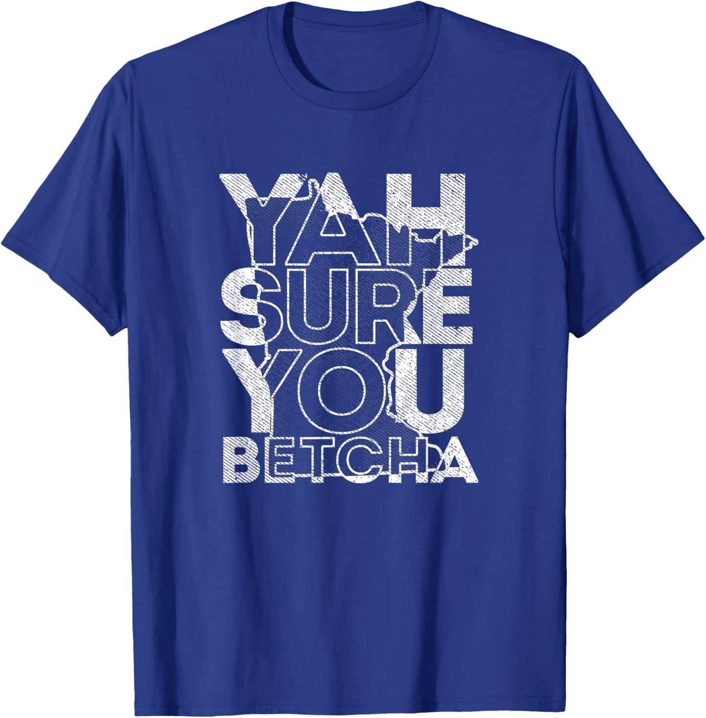 Vintage Minnesota yah sure you betcha native slang T-Shirt - T-Shirt | Royal