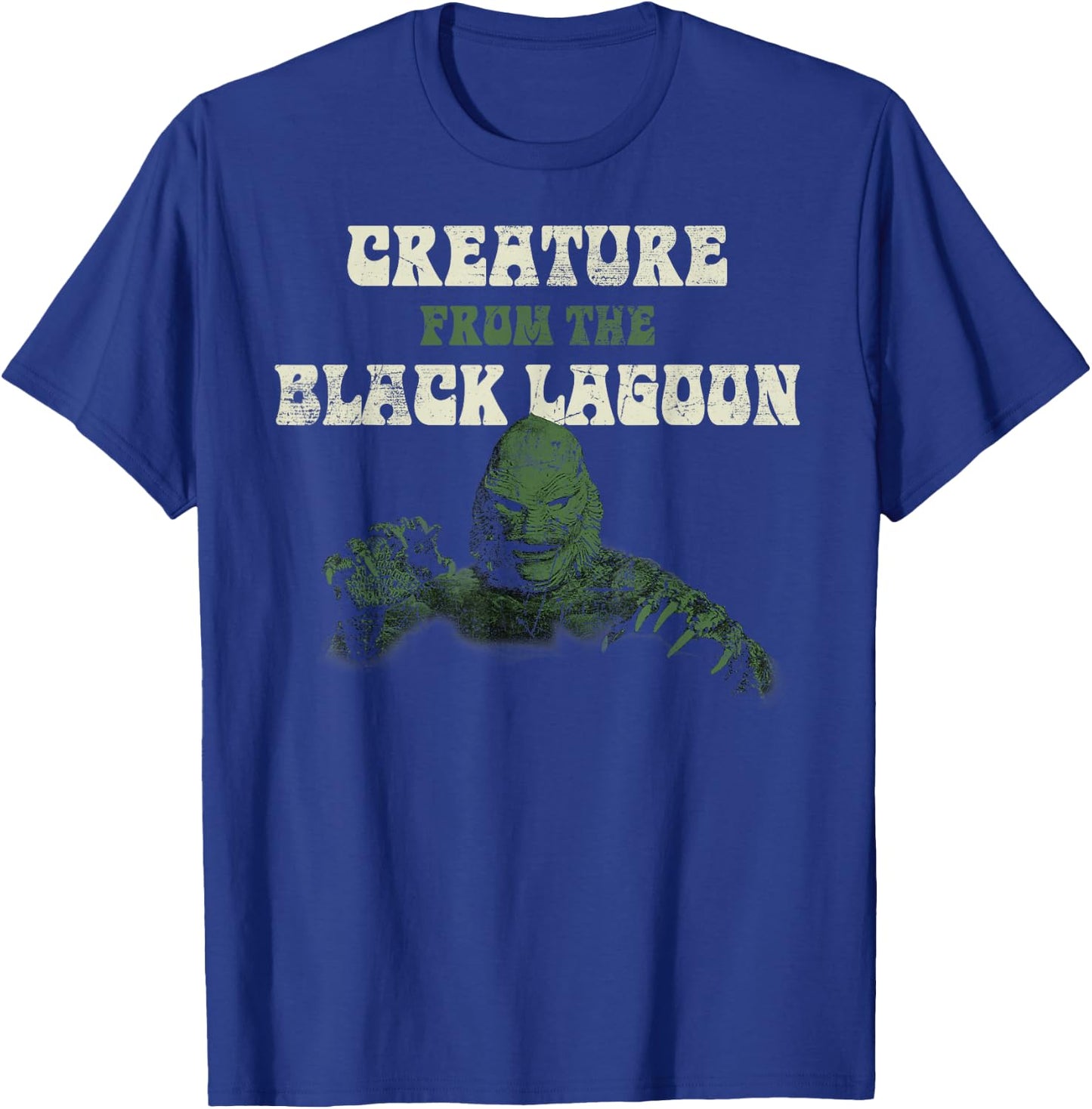Universal Monsters From The Black Lagoon Dark Portrait T-Shirt - T-Shirt | Royal