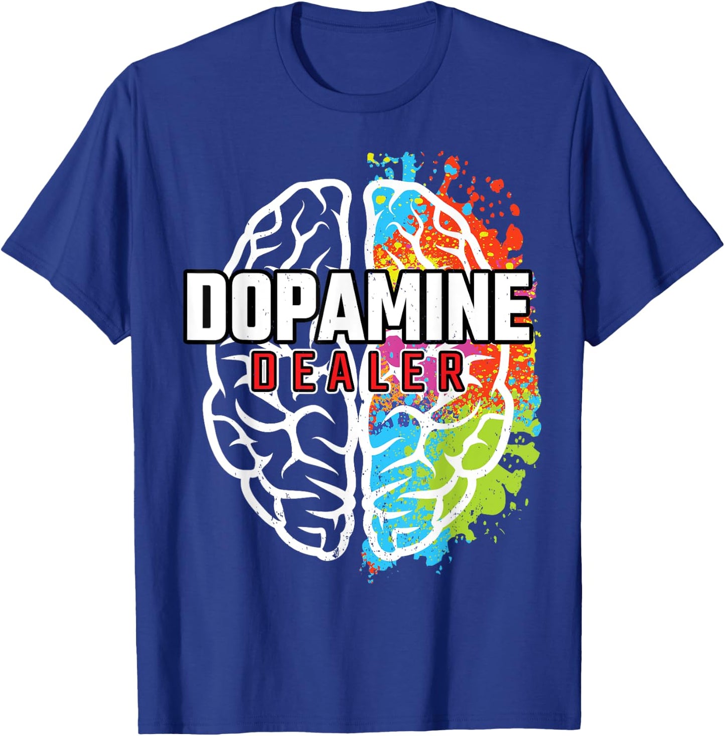 Dopamine Dealer - Fitness Coach - Personal Trainer T-Shirt - T-Shirt | Royal