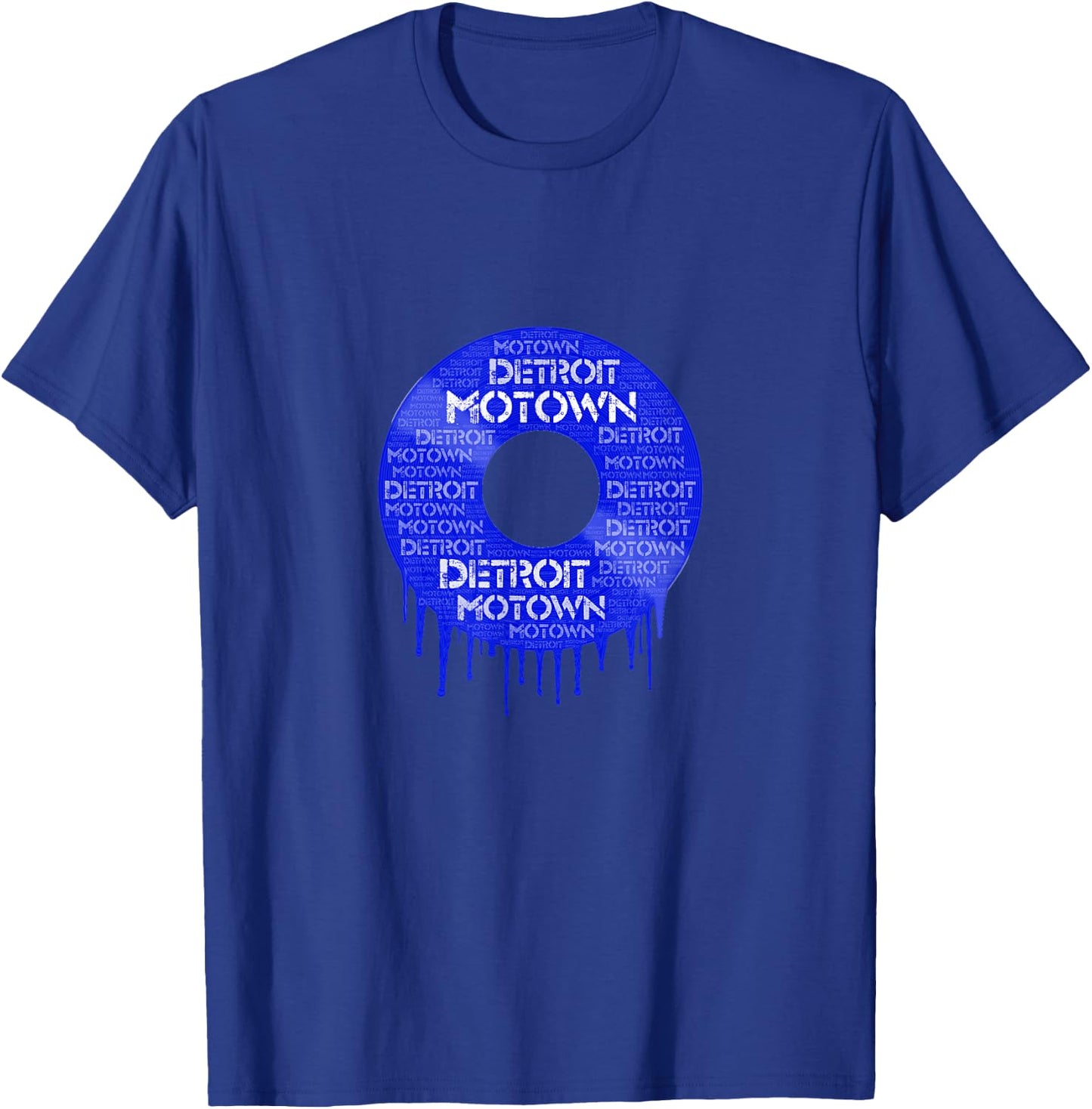 Detroit Motown record T shirt Motown record t shirt T-Shirt - T-Shirt | Royal