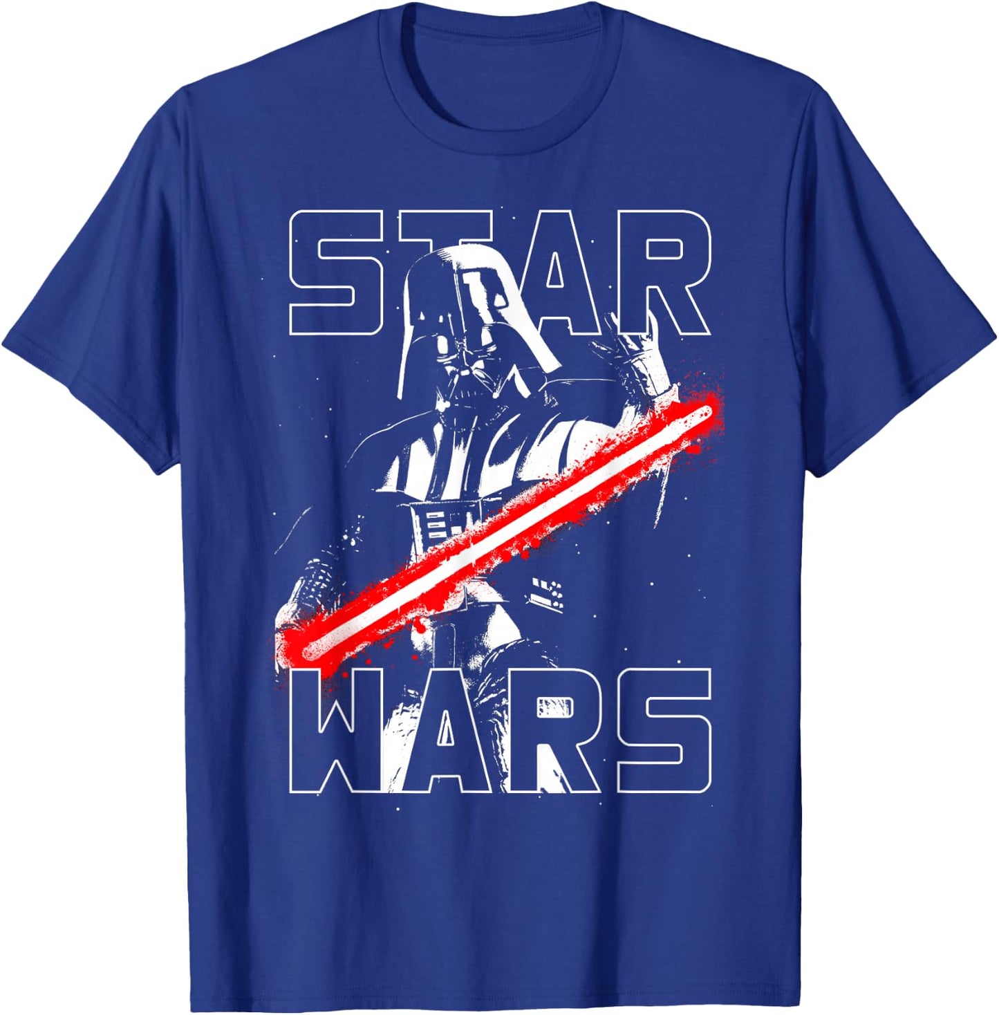 Star Wars Darth Vader Lightsaber Taunting Graphic T-Shirt - T-Shirt | Royal