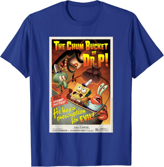 Spongebob Squarepants Doctor P T-Shirt - T-Shirt | Royal