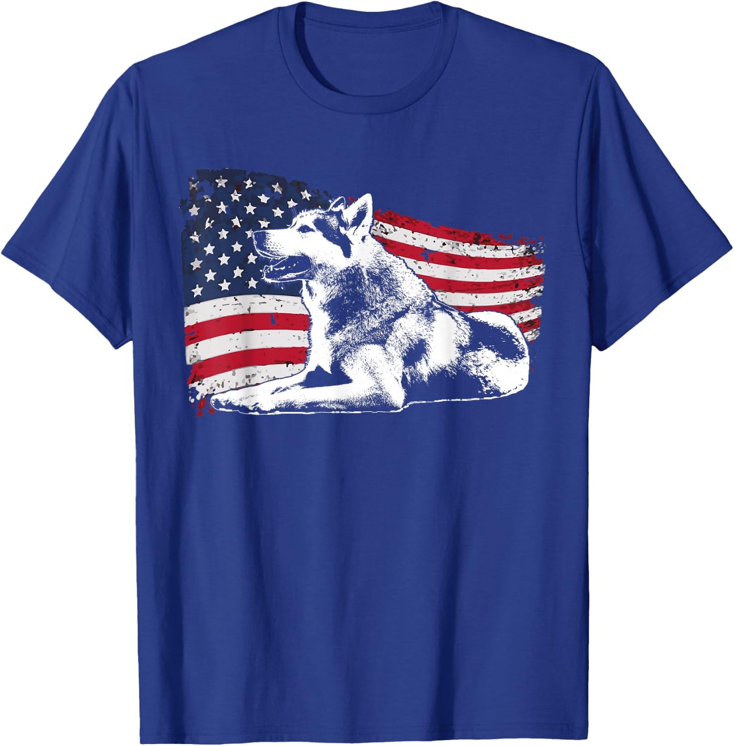 Sled Dog Husky Dog Breed T-Shirt - T-Shirt | Royal