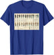 Civil War Uniform Diagram T Shirt T-Shirt - T-Shirt | Royal