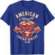 native American Motorcycle Indian Bikers Club T-Shirt - T-Shirt | Royal