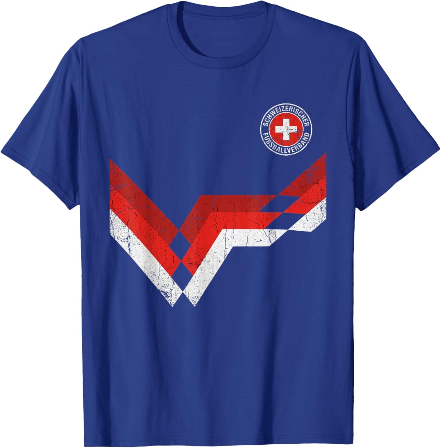 Switzerland Schweiz Suisse Swiss Schweizer Jersey T-Shirt - T-Shirt | Royal