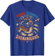 Stars Stripes and Shenanigans Funny Raccoon 4th of July T-Shirt - T-Shirt | Royal